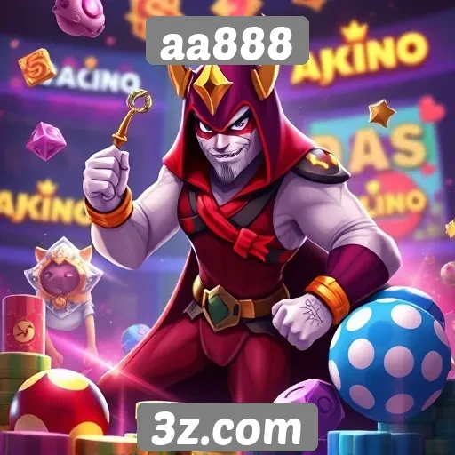 Explorando os jogos oferecidos no site aa888